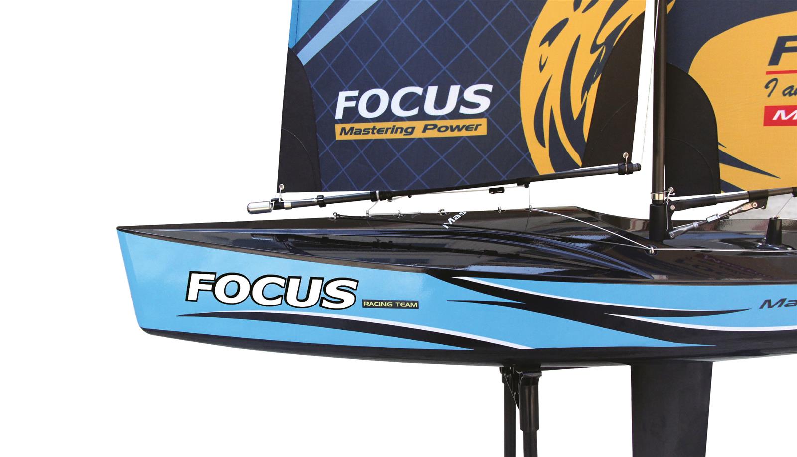 Focus III Racing Segelyacht 100cm RTR blau Focus III Racing Segelyacht 100cm RTR blau