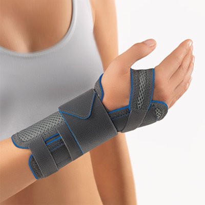 Bort ManuStabil kurz Hand-,gelenkbandage re.beige Gr.L,