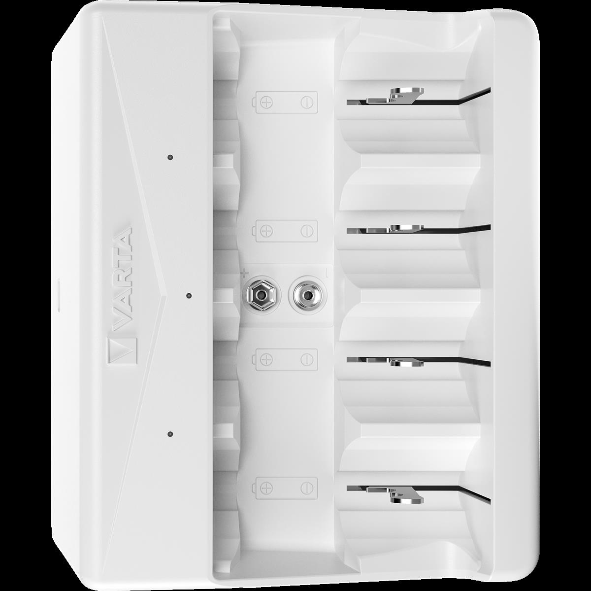 Mini Universal-Ladegerät VARTA, für AA/ AAA/ C/ D/ 9V Batterien, NiMH Akku Mini Universal-Ladegerät VARTA, für AA/ AAA/ C/ D/ 9V Batterien, NiMH Akku