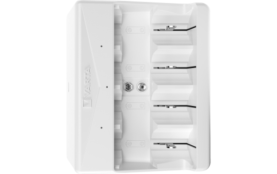 Mini Universal-Ladegerät VARTA, für AA/ AAA/ C/ D/ 9V Batterien, NiMH Akku Mini Universal-Ladegerät VARTA, für AA/ AAA/ C/ D/ 9V Batterien, NiMH Akku