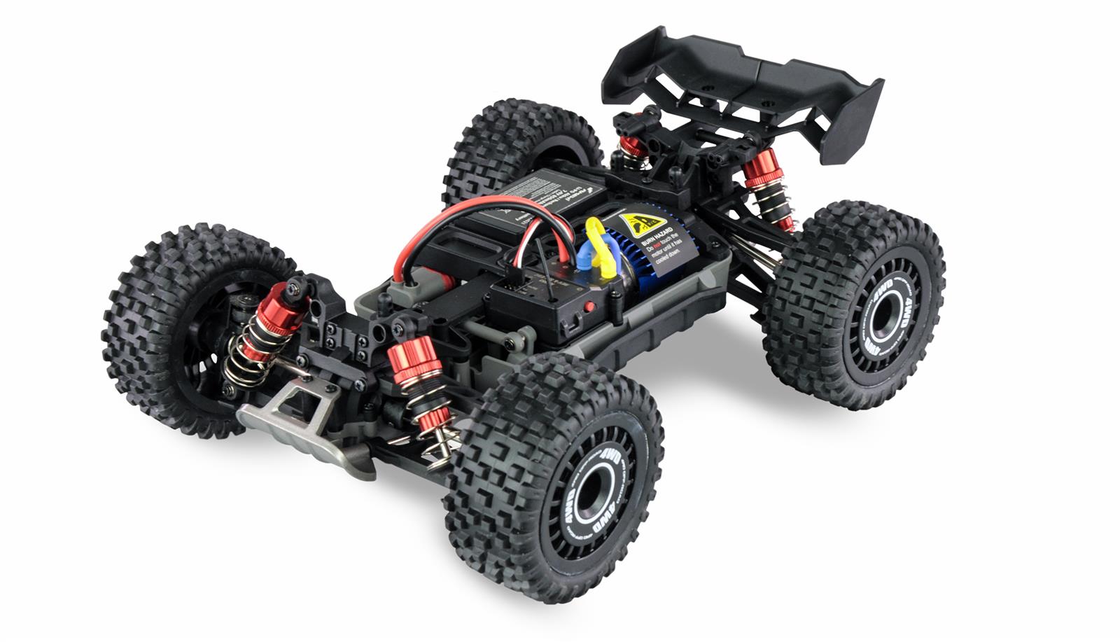Hyper GO Buggy brushed 4WD 1:16 RTR rot