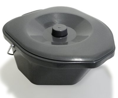 Toiletteneimer RS3 für Toilettenstuhl 9062 grau>>>> Toiletteneimer RS3 für Toilettenstuhl 9062 grau>>>>