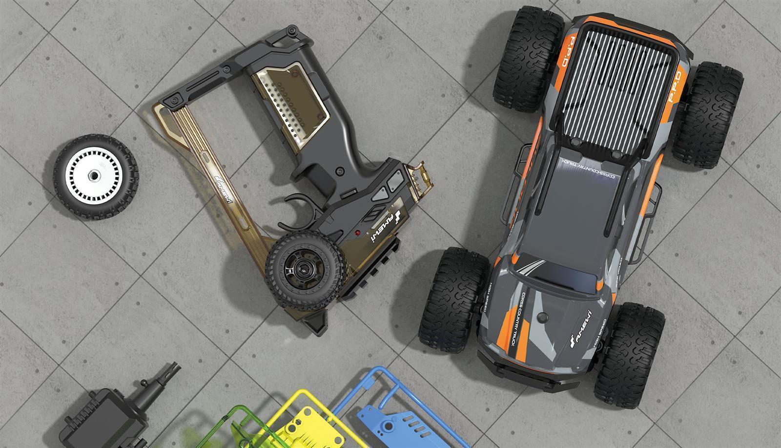 CoolRC DIY Crush Monster Truck 2WD 1:18 Bausatz CoolRC DIY Crush Monster Truck 2WD 1:18 Bausatz