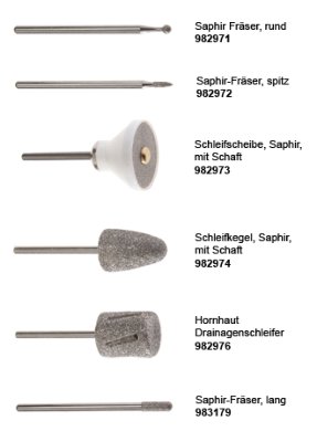 PROMED Saphir-Fräser>>>>Ausf.: lang