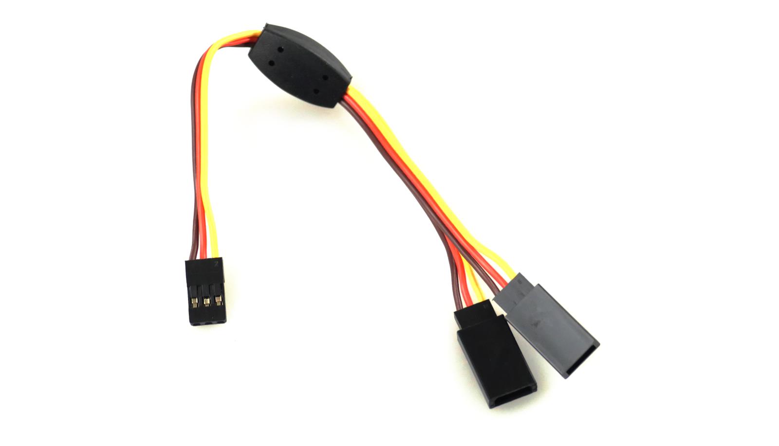 Servo Y-Kabel 2x Buchse auf Stecker Servo Y-Kabel 2x Buchse auf Stecker