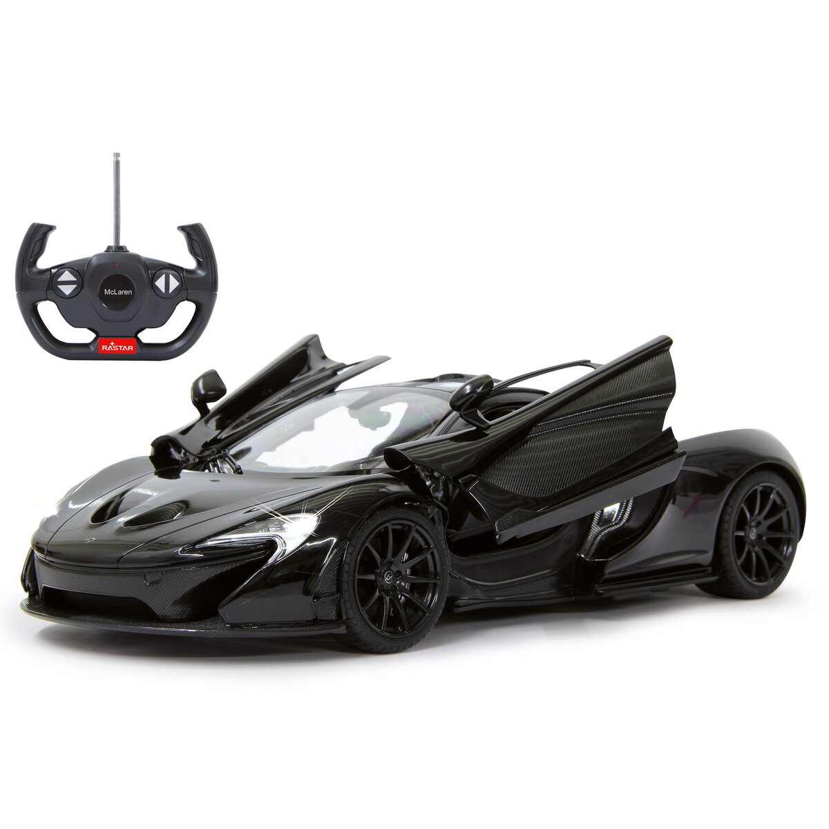 McLaren P1 1:14 schwarz 27MHz Tür manuell