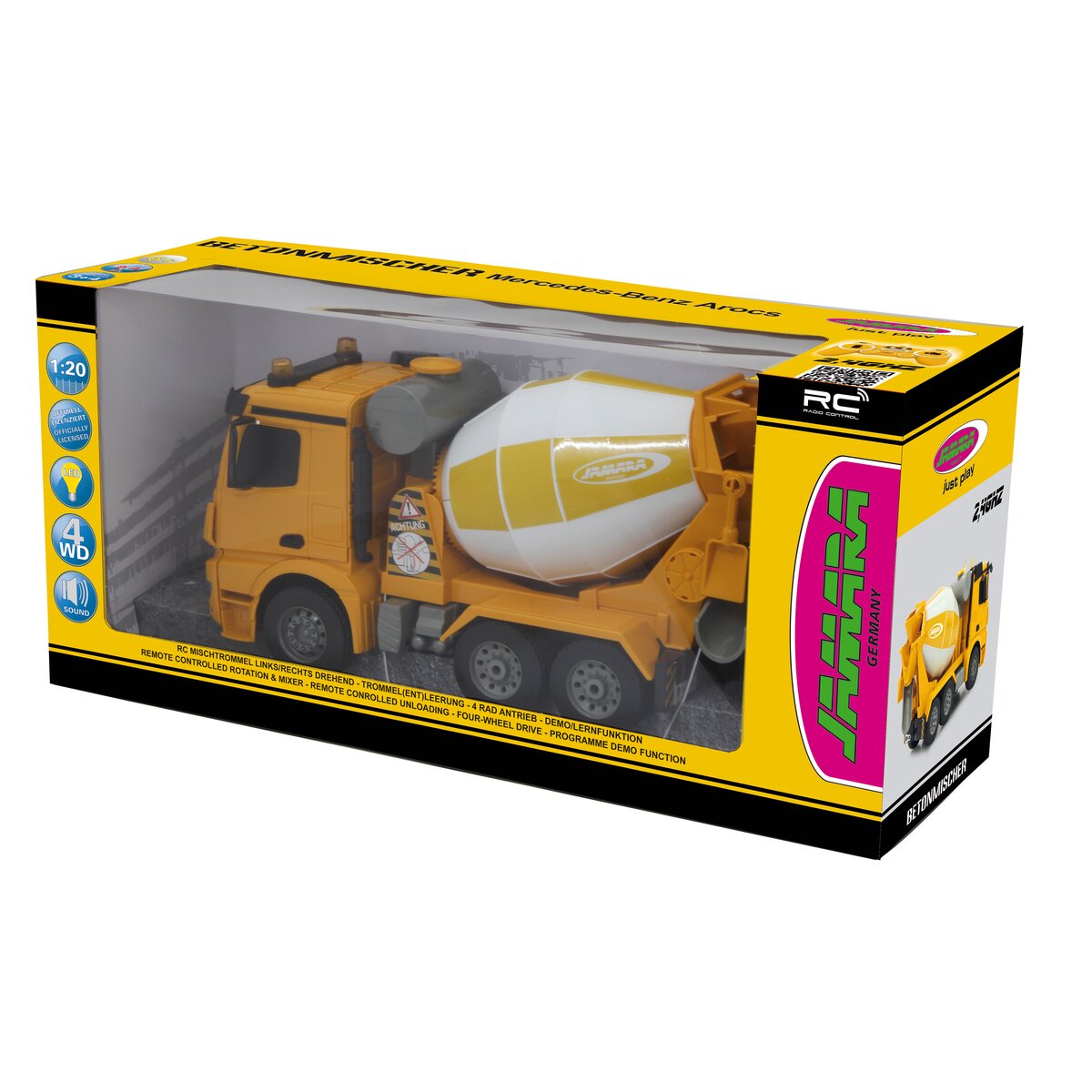 Betonmischer Mercedes-Benz Arocs 1:20 2,4GHz