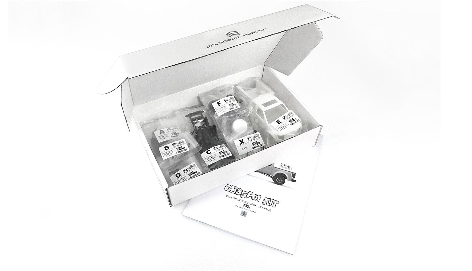 Pickup Scaler 1:35 AMX RACING Bausatz Pickup Scaler 1:35 AMX RACING Bausatz