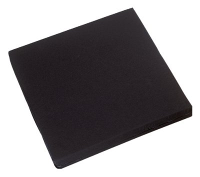 Sitzkissen Standard mit Stuhlbändern RG35, schwarz>>>>40 x 43 cm