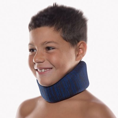 Bort Cervicalstütze anatomisch geformt für Kinder, blau>>>>Ausf.: Kinnhöhe 5 cm Bort Cervicalstütze anatomisch geformt für Kinder, blau>>>>Ausf.: Kinnhöhe 5 cm