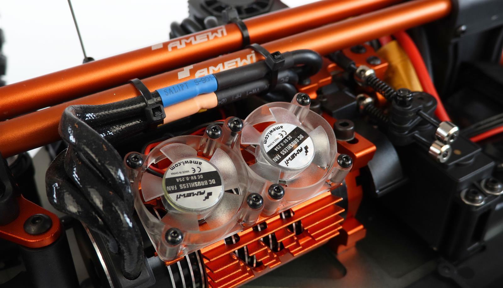 AMXRacing RXB7 Buggy 1:7 4WD ARTR blau