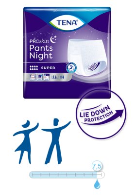 TENA Pants Night PROskin Super,L(4x10Stk), TENA Pants Night PROskin Super,L(4x10Stk),