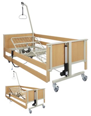 aks-Bett L4 Holz-Liegefläche, 4-geteilt, 29V-SMPS 90x200cm,Holz>>>> aks-Bett L4 Holz-Liegefläche, 4-geteilt, 29V-SMPS 90x200cm,Holz>>>>