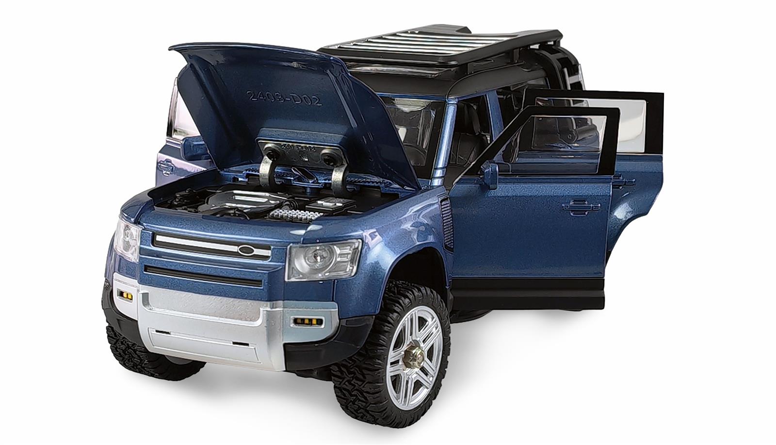 D110X24 Metall Scale Crawler 4WD 1:24 RTR blau D110X24 Metall Scale Crawler 4WD 1:24 RTR blau