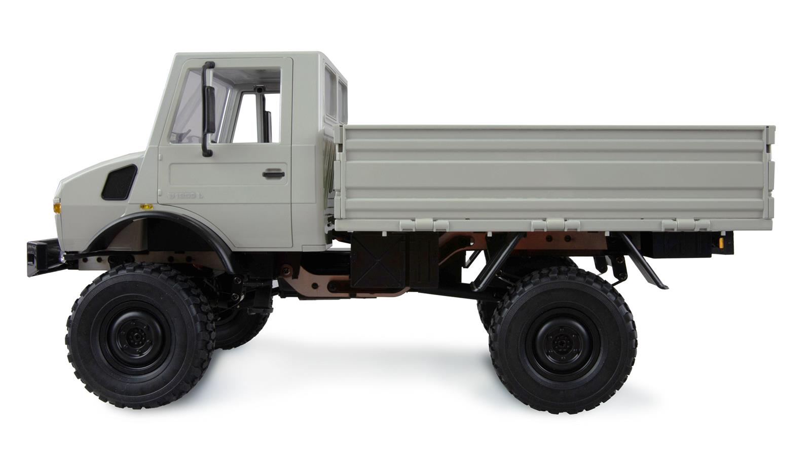 Mercedes-Benz Unimog Basic 4WD 1:12 RTR hellgrau Mercedes-Benz Unimog Basic 4WD 1:12 RTR hellgrau