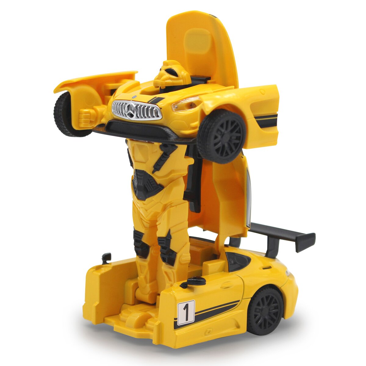 Mercedes-AMG GT3 transformable DieCast 1:32 gelb Mercedes-AMG GT3 transformable DieCast 1:32 gelb