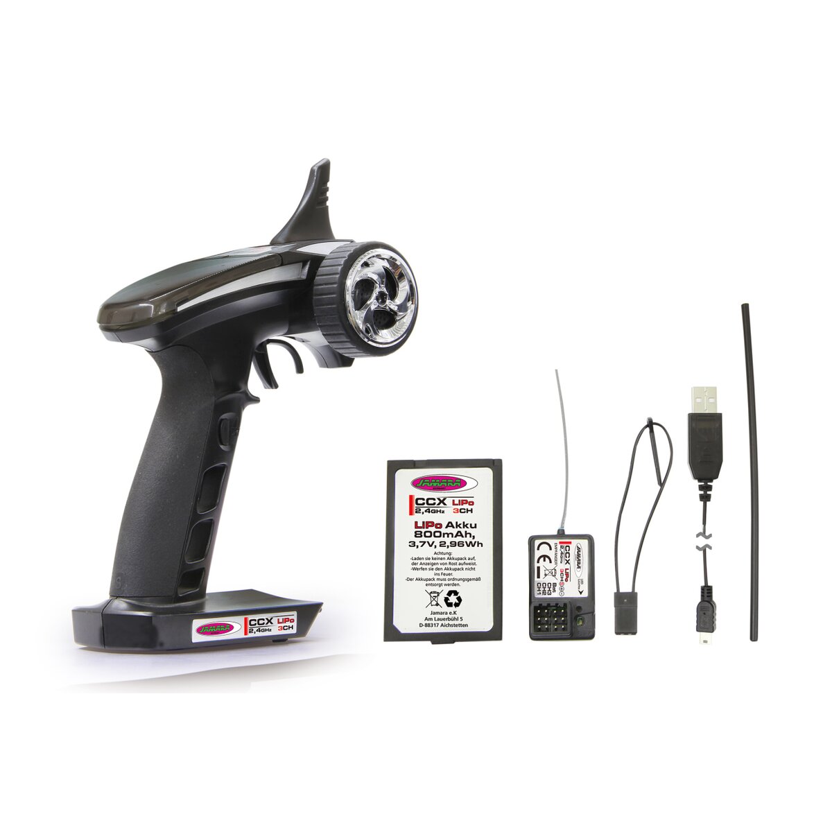 Fernsteuerung CCX 2,4GHz LiPo 3CH