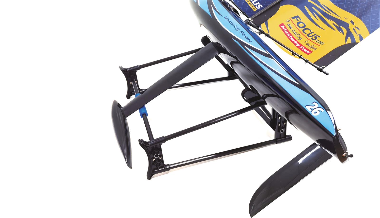 Focus III Racing Segelyacht 100cm RTR blau Focus III Racing Segelyacht 100cm RTR blau