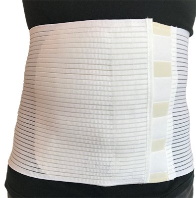 Bauchbandage weiß>>>>Ausf.: Höhe 25 cm Gr. 4 Bauchbandage weiß>>>>Ausf.: Höhe 25 cm Gr. 4