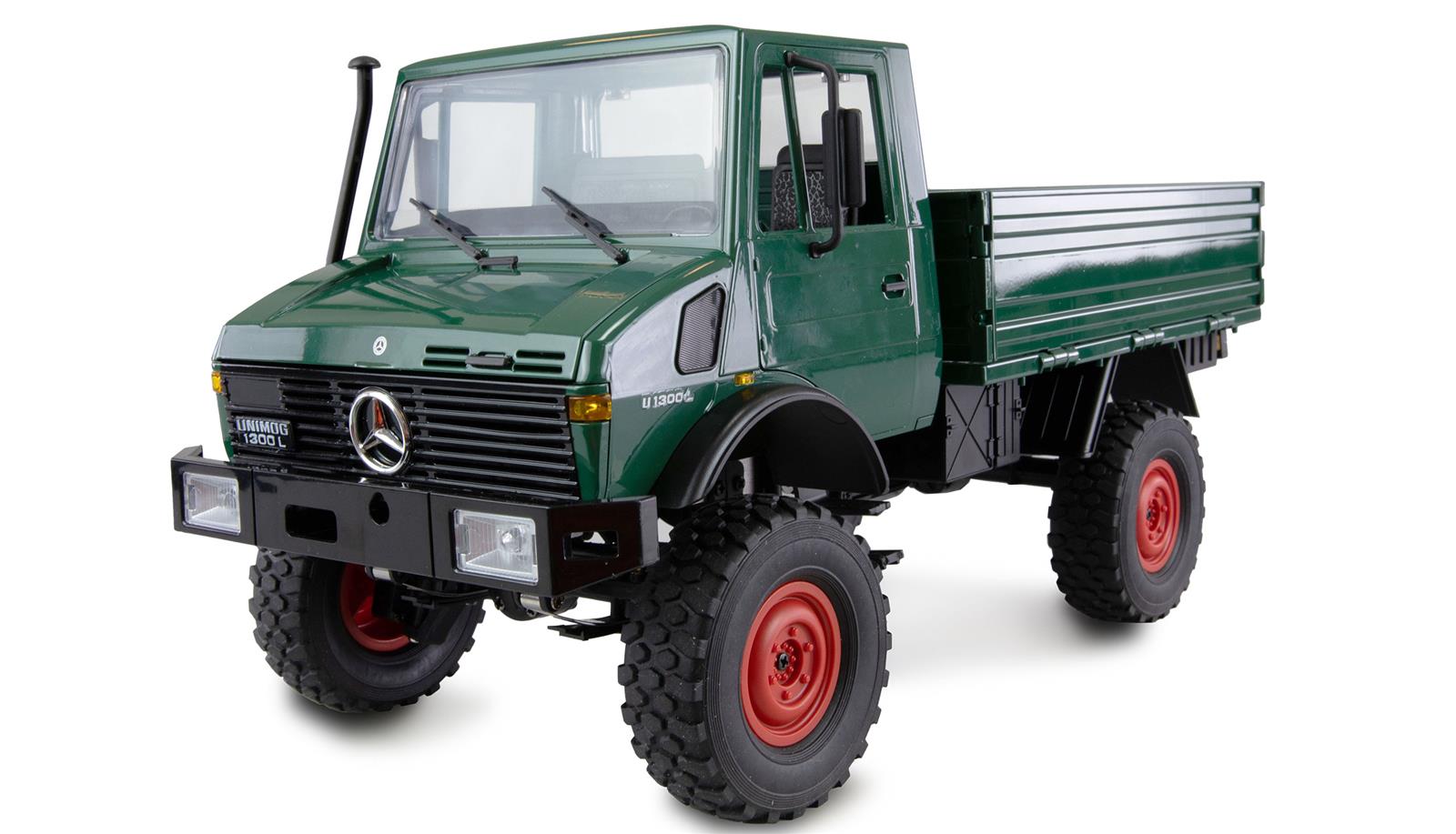 Mercedes-Benz Unimog Basic 4WD 1:12 RTR grün Mercedes-Benz Unimog Basic 4WD 1:12 RTR grün