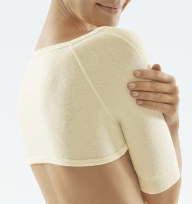 Schulterwärmer ClimaCare weiß>>>>Gr. M
