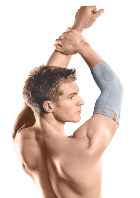 Ellenbogenbandage EPIDYN STABIL platinum>>>>Gr. XL Ellenbogenbandage EPIDYN STABIL platinum>>>>Gr. XL