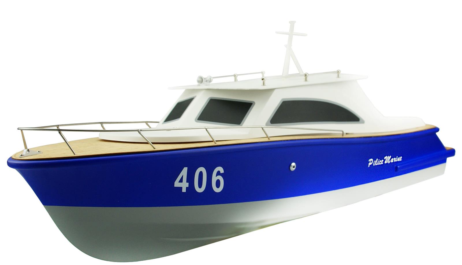 Patrouillenboot Polizei/Marine 406 Brushless, 750mm, RTR Patrouillenboot Polizei/Marine 406 Brushless, 750mm, RTR