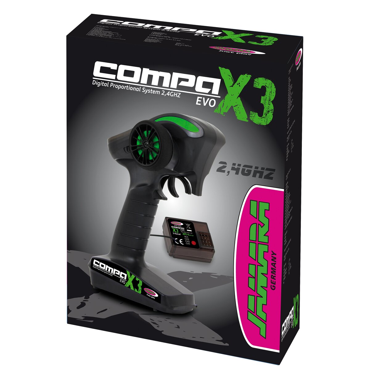 Fernsteuerung Compa X3 EVO 2,4GHz