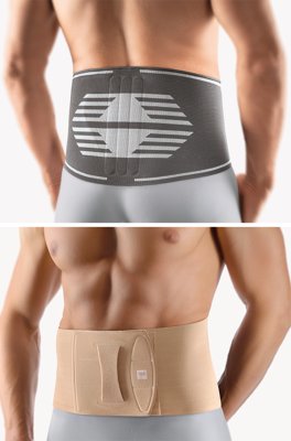 Bort activemed Rückenbandagehaut Gr.1 Bort activemed Rückenbandagegraphit Gr.7