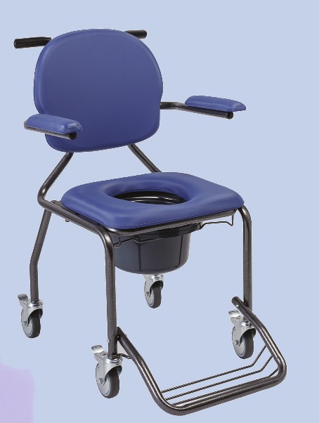 Toilettenrollstuhl Best up Mobil mit Standard-Sitzplatte Ocean Klapplehnen Toilettenrollstuhl Best up Mobil mit Standard-Sitzplatte Ocean Klapplehnen