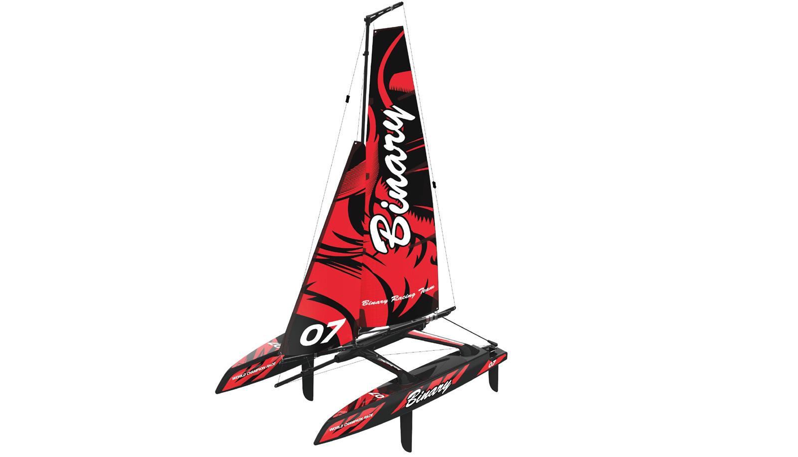 Binary Segelkatamaran 400mm ARTR Binary Segelkatamaran 400mm ARTR