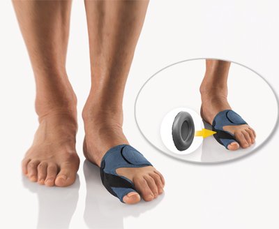 Bort Generation Hallux-Valgus-Schiene blau>>>>Gr. 2 rechts
