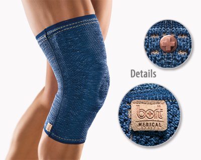 Bort Kniebandage StabiloGen Eco>>>>Farbe: jeans Gr. 5+