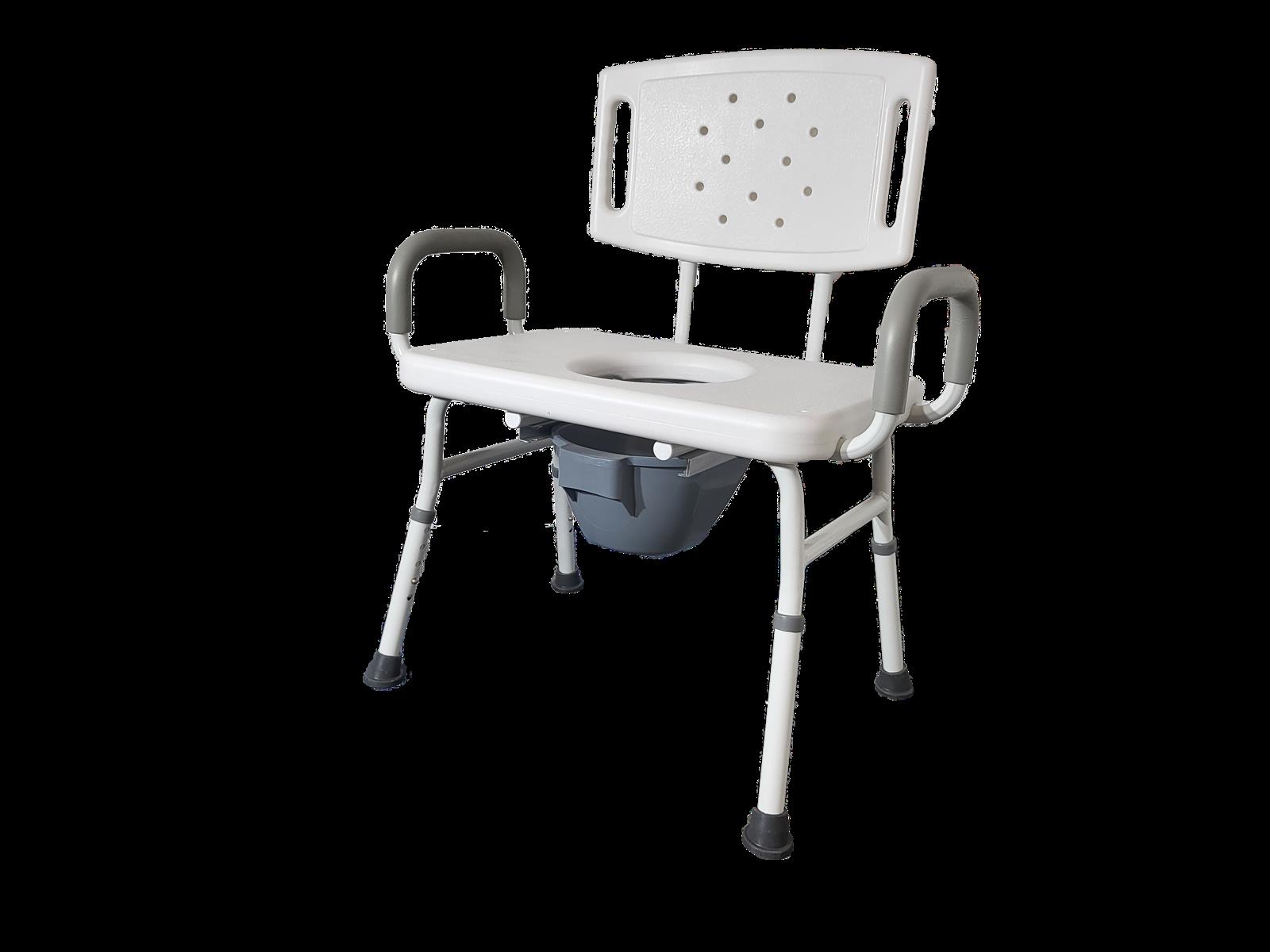 DHB-TE250 NDuschhocker für Schwergewicht mit Toiletteneimer DHB-TE250 NDuschhocker für Schwergewicht mit Toiletteneimer