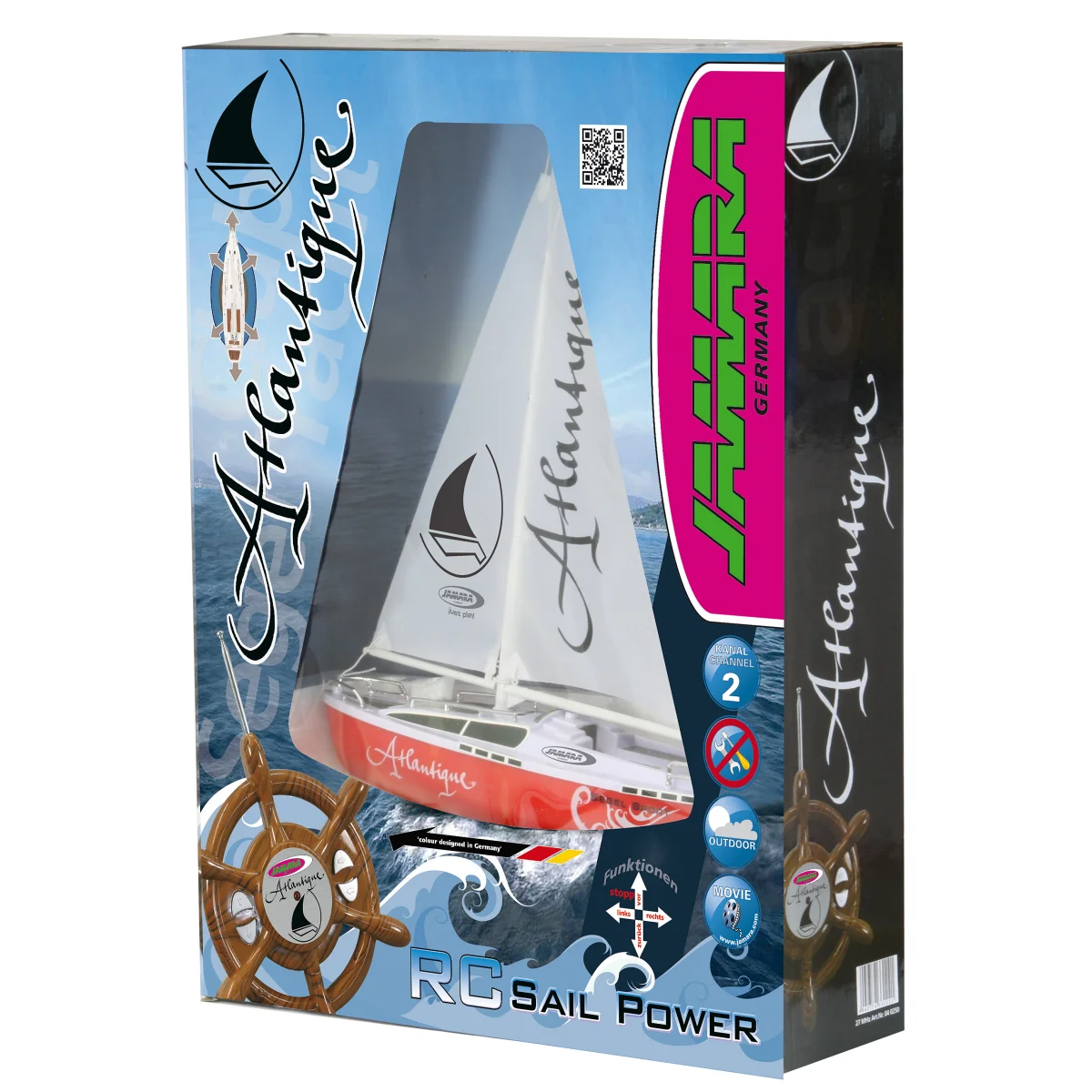 Atlantique Segelboot 2 Kanal 27MHz Atlantique Segelboot 2 Kanal 27MHz