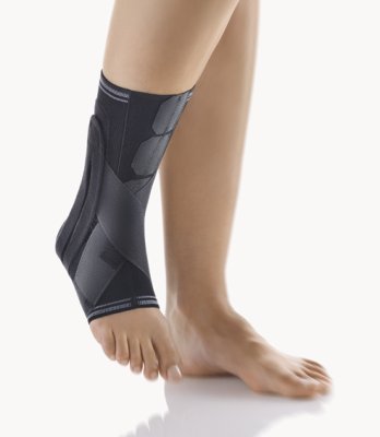 Bort Fußheberorthese lang, schwarz>>>>Gr. XL rechts