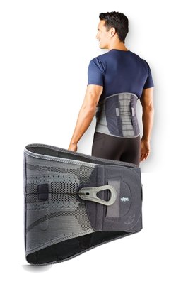 Lumbalstützorthese Aspen ELITE ACTIVE+ grau>>>>Gr. XXXL