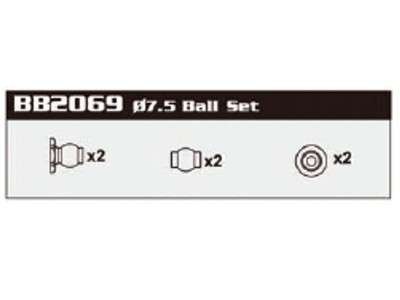 BB2069 7,5mm Ball Set