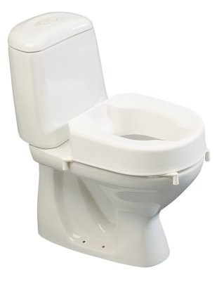 Hi-Loo Toilettensitzerhöhung,m.Klammerm,o.Deckel,6cm(Etac),