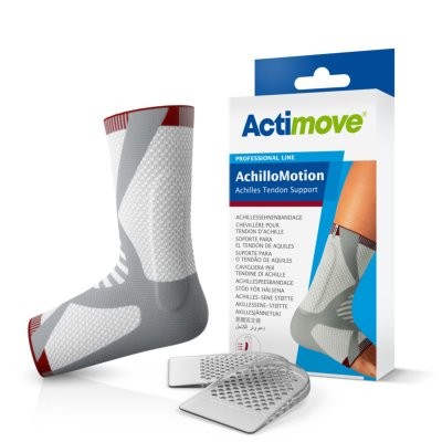 Actimove AchilloMotion Aktiv-,Bandage weiß/grau/rot Gr.XL,
