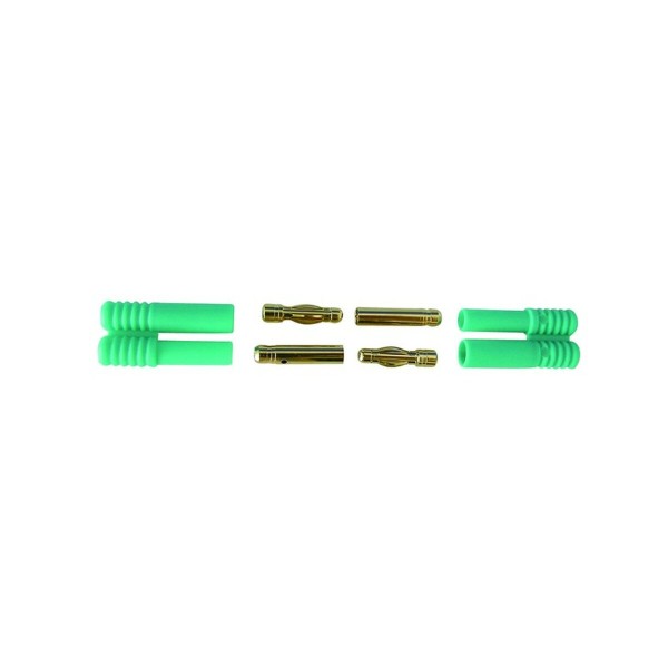 SICHERHEITS-Gehäuse f. 4mm Goldkontakt Stecker / Buchse