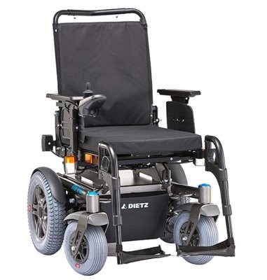 E-Rollstuhl MINKO SB41,dunkelgrau komplett(Dietz),