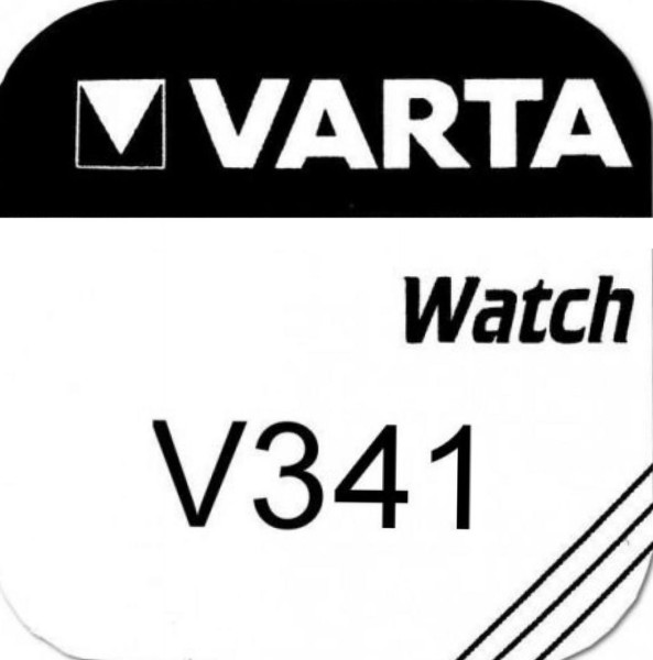 Varta Watch V341 Uhrenzelle Knopfzelle SR 714 SW Silber-Oxid 11 mAh 1,55 V 1er Blister V 341