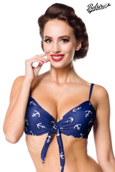 Swim Bra/Farbe:blau/Größe:3XL