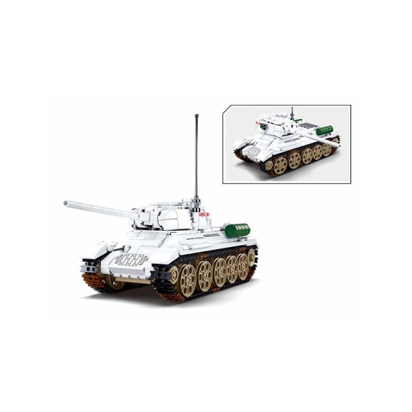T-34/85 Kampfpanzer weiß