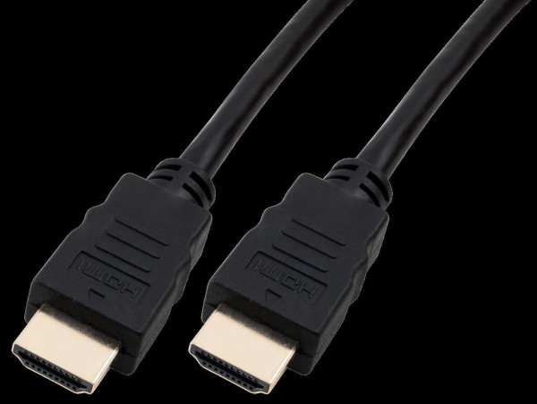 HDMI-Kabel HOLLYWOOD, HDMI 1.4, vergoldete Kontakte, 4K/UHD, ARC, HEAC, 5m