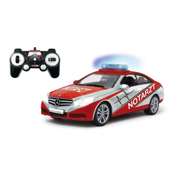 Mercedes-Benz E 350 Coupe Notarzt 1:16 weiß/rot 2,4GHz