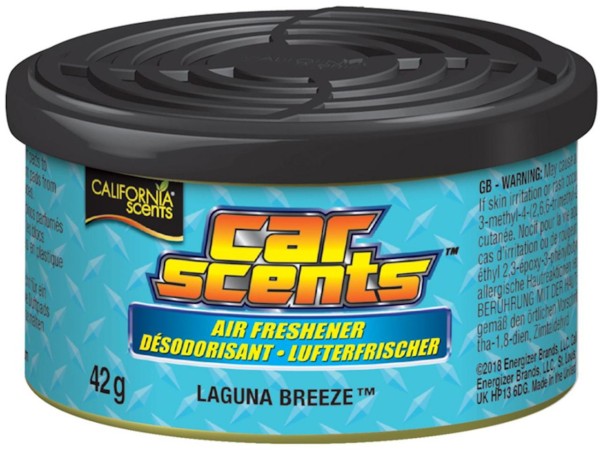 California Scents Lufterfrischer Duftdose Car Scents Geruchsorte Laguna Breeze Air Freshener CSCS120