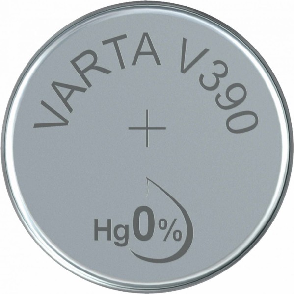 Varta Watch Knopfzelle Silberoxid V 390 1,55V SR 1130 SW Uhrenbatterie Quecksilberfrei Bulk V390