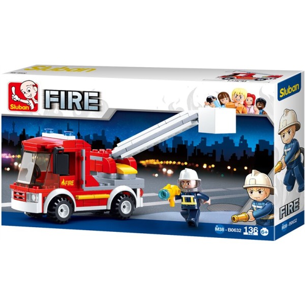 Feuerwehr kleine Drehleiter